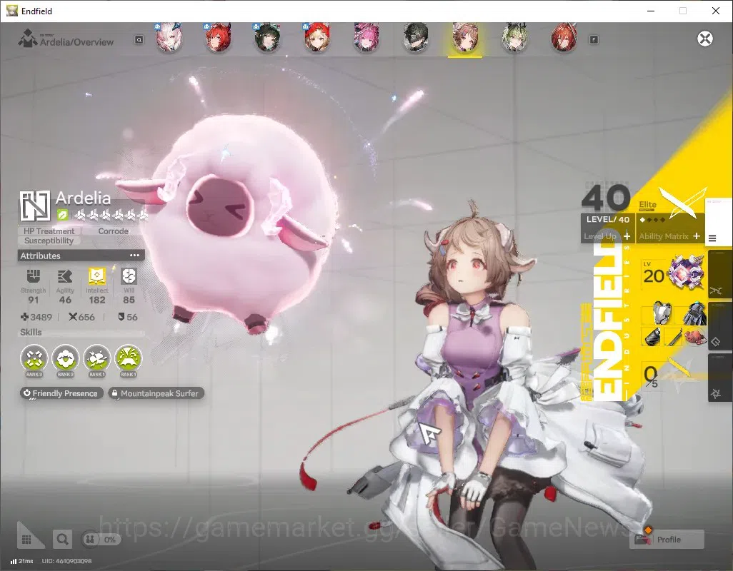 Arknights: Endfield Accounts ASIA|Lv 55|9 SSR(5Limit)+10 (*6WEP)|[Mi Fu+(Fangyi image 6