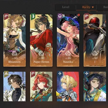Reverse: 1999 Accounts Midgame Global|Lv 67|Team Conduit|26 SSR 5 Limited|The Twins,Rhiannon,Paper Heron,Nautika,Liang Yue