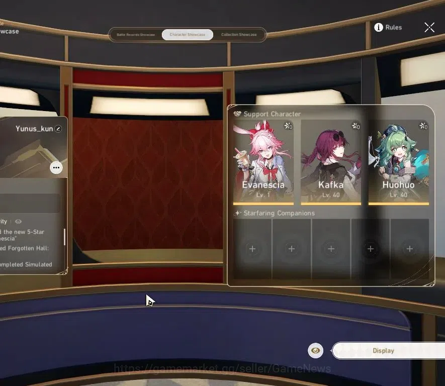 Honkai Star Rail Accounts Asia|TL 29|3 Limited|Evanescia,Huohuo,Kafka|MC Fem image 2