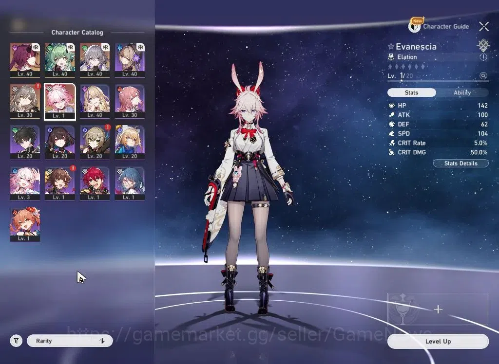 Honkai Star Rail Accounts Asia|TL 29|3 Limited|Evanescia,Huohuo,Kafka|MC Fem image 4