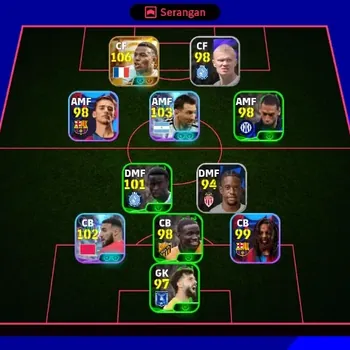 eFootball Accounts Others Android|PW 3096 |New Kyllan Mbappe Big T,Lionel Messi Show T,Sergio Aguero Epic,PE Aubameyang