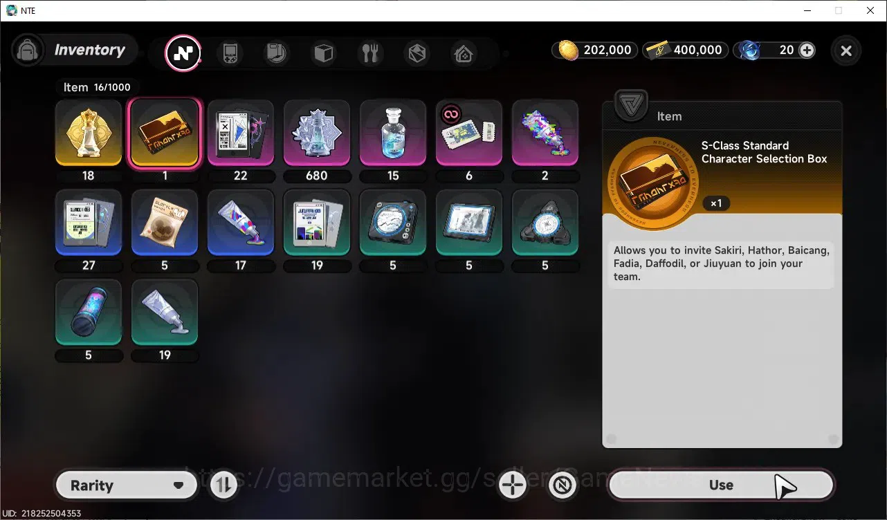 Neverness to Everness Accounts GLOBAL Europe|HL 4|2 S-Class [Nanally,Daffodill]|1 image 10