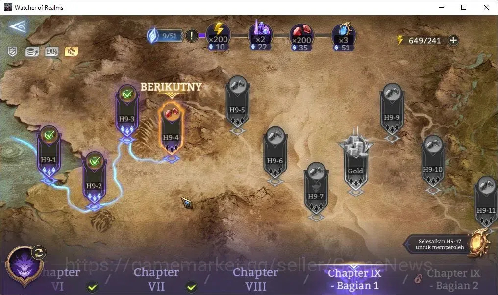 Watcher of Realms Accounts GLOBAL 60x|Lv 58|4K Gems|2,2M Power|4 Lord[Aracha, image 20