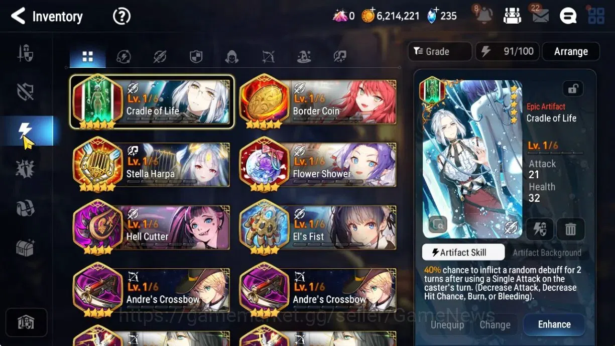 Epic Seven Accounts GLOBAL Unverif|2 ML [Salome,Navy Captain Landy]+Te image 11