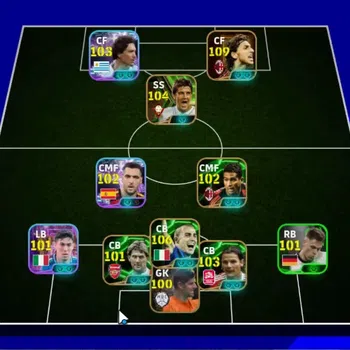 eFootball Accounts Legends & Iconic Players Android|Epic Zlatan Ibrahimovic,Fabio Cannavaro,Marco Van Basten|ShowTime Lionel