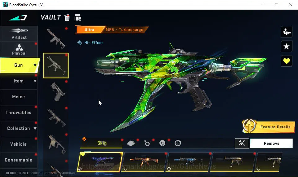 Blood Strike Accounts Mid-Tier ASIA|Melee ULTRA One-Handed Axe|34 ULTRA[VAL,MP5,URB,MCX,Etc]|5 Limit+Anniv FAL|Collab 7DS 5