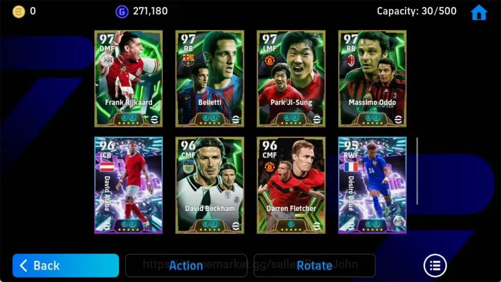 eFootball Accounts Android|PW 3201|Fabio Cannavaro Epic, Dldler Drogb image 2