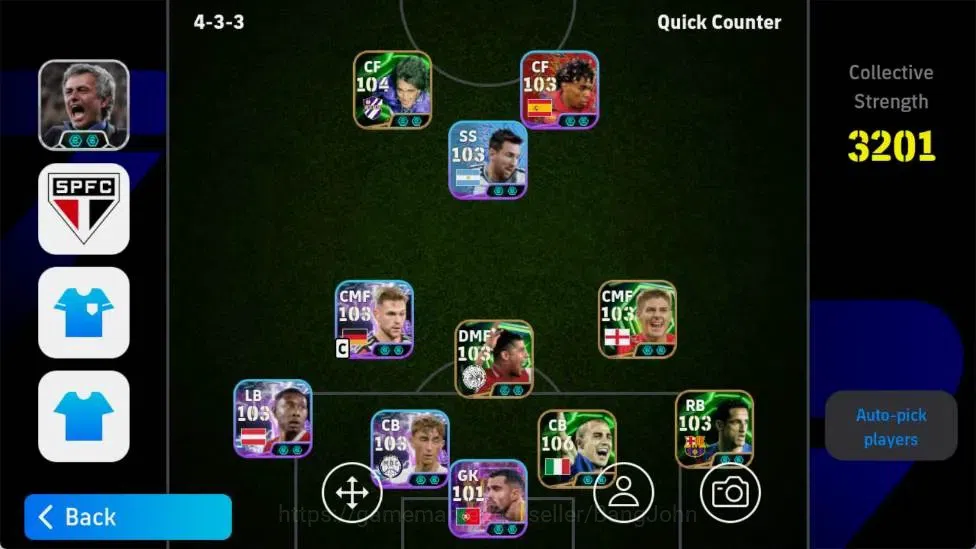 eFootball Accounts Android|PW 3201|Fabio Cannavaro Epic, Dldler Drogb image 6