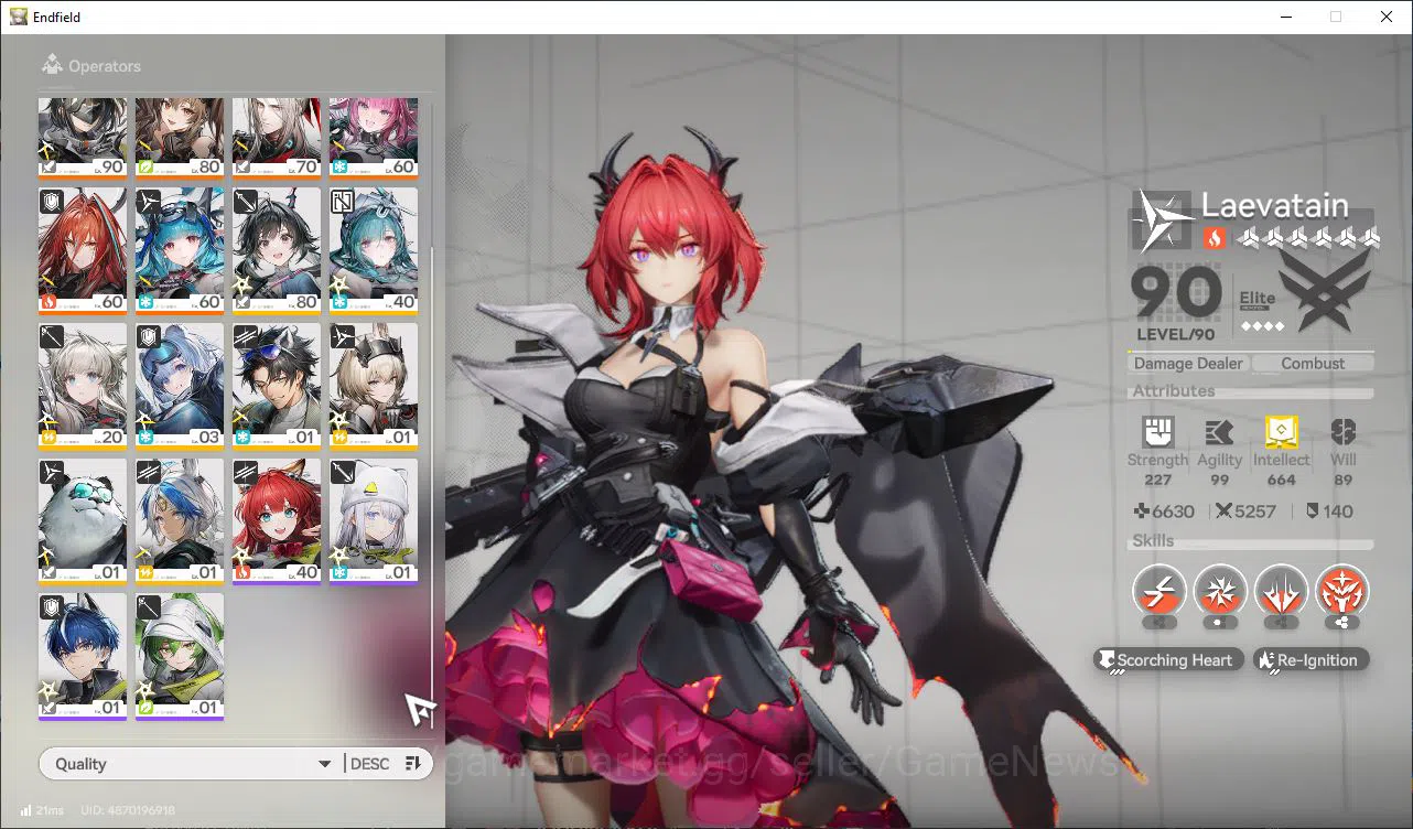Arknights: Endfield Accounts Asia Lv54|31kOro|7SSR[Laeva+Sign,Yvone,Gilbert,Ard image 2