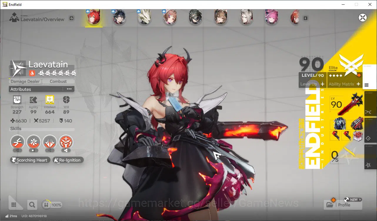 Arknights: Endfield Accounts Asia Lv54|31kOro|7SSR[Laeva+Sign,Yvone,Gilbert,Ard image 3