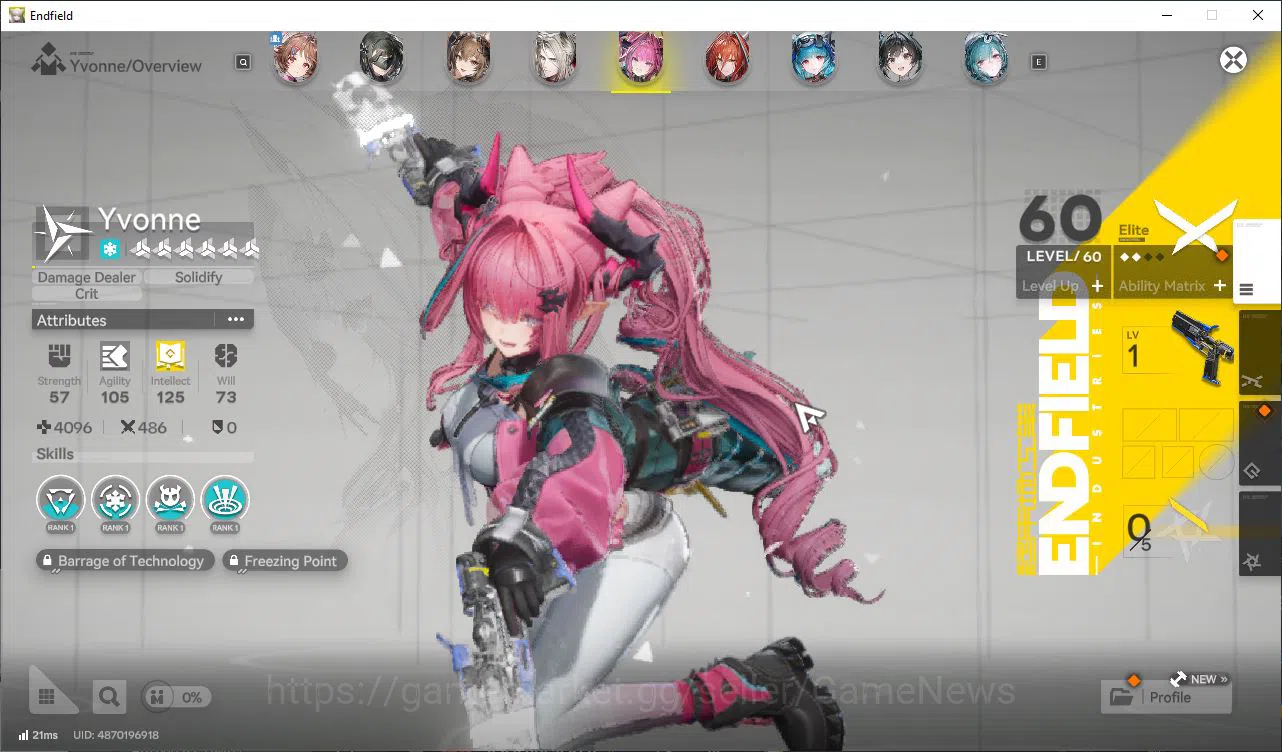 Arknights: Endfield Accounts Asia Lv54|31kOro|7SSR[Laeva+Sign,Yvone,Gilbert,Ard image 5