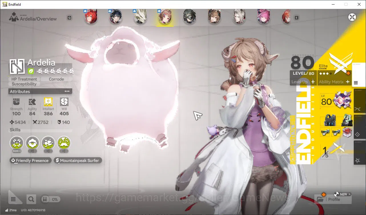 Arknights: Endfield Accounts Asia Lv54|31kOro|7SSR[Laeva+Sign,Yvone,Gilbert,Ard image 6