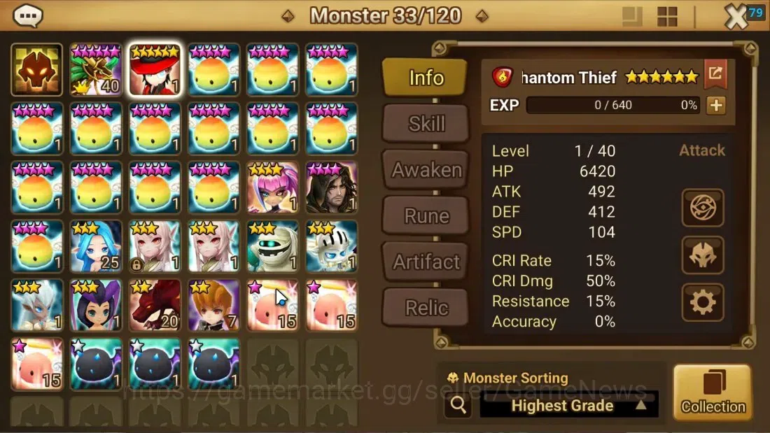 Summoners War: Sky Arena Accounts Starter ASIA|Lv 26|Ready Gacha|103 12 YSC + 160 11 YSC + 3 LAAS + 5 LS + 4 LDS + 126 MS |1 7