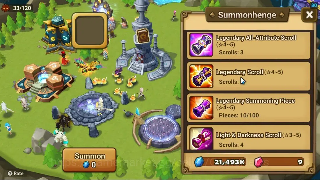 Summoners War: Sky Arena Accounts Starter ASIA|Lv 26|Ready Gacha|103 12 YSC + 160 11 YSC + 3 LAAS + 5 LS + 4 LDS + 126 MS |1 9