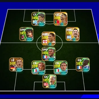 eFootball Accounts Meta Player 3338+ Team I All New Meta Cards I WC Cards I Maldini I Nesta I Cannvaro I Messi I Ronaldo I