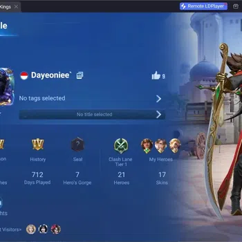 Honor of Kings Accounts Rare Skin Global|21H 17S|1 Legend|KIC Luna|2 Epic|7 Rare Skins|More|Check SS HOK649B