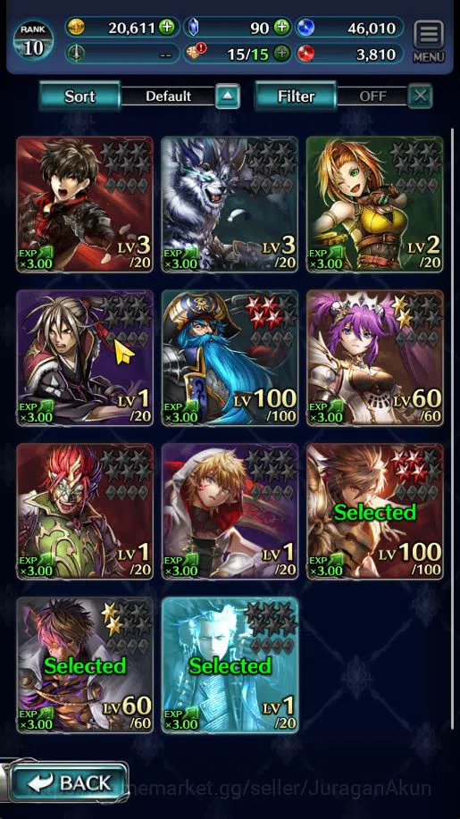 Global|Starter Rank 10|Vergil,MA Megius,GH Adel,Etc + 11 SSR Ark|Code Only|Check SS(LC925) Last Cloudia Low-End Global|Starter Rank 10|Vergil,MA Megius,GH Adel,Et image 1