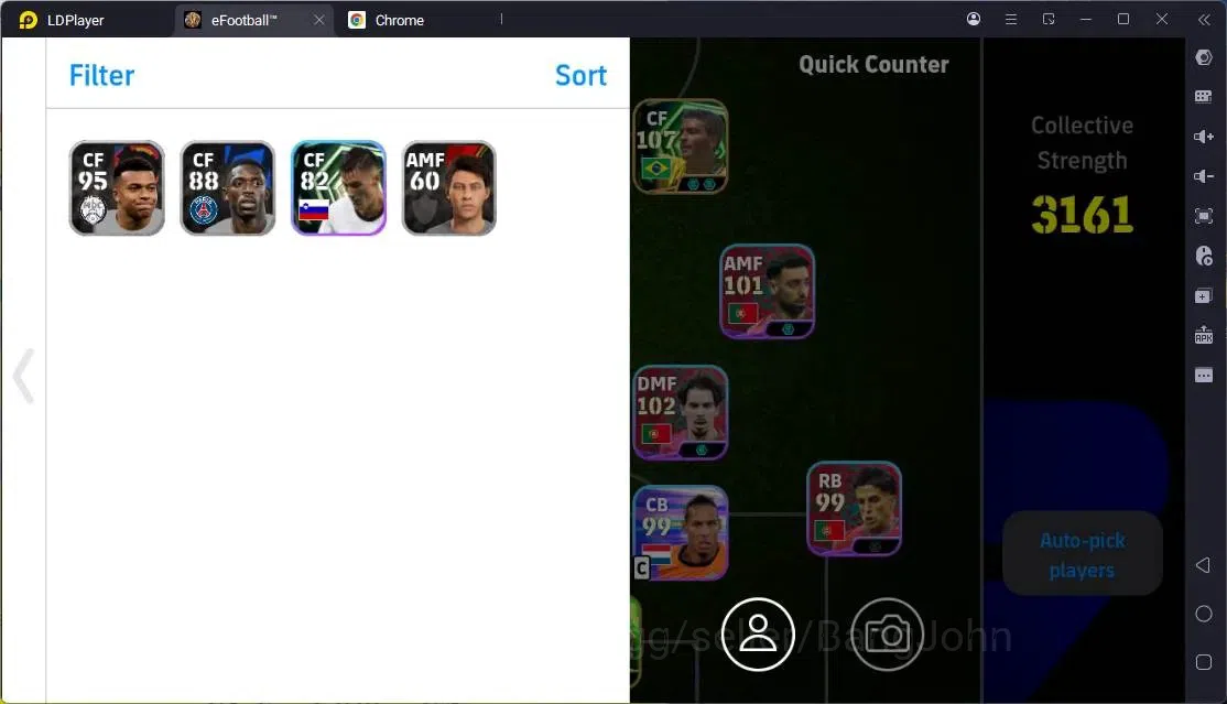 eFootball Accounts Mobile|PW 3161|Epic Ronaldo,Gerrard,Romario,Baggio image 2