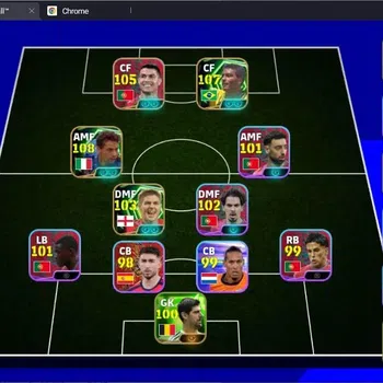 eFootball Legends & Iconic Players Mobile|PW 3161|Epic Ronaldo,Gerrard,Romario,Baggio image 1