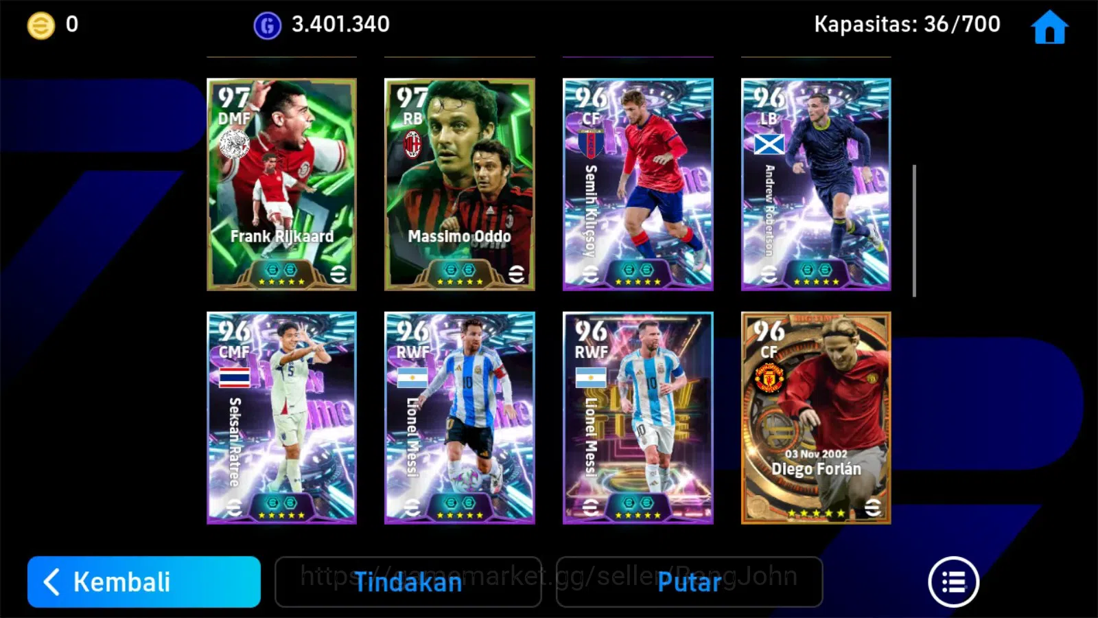 eFootball Accounts ANDROID|PW 3201|gullit epic,stojkovi epic,berbatov image 4