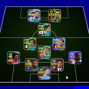 eFootball Accounts Legends & Iconic Players Android|Epic Andrea Pirlo,Marco van Basten,Ono Shinji,Mark van Bommel|6 Show
