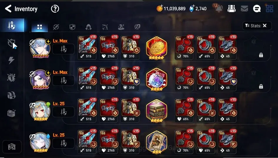 Epic Seven Accounts GLOBAL Unverif|New Era|4 ML{NM Luna,S Taeyou,BHway image 15