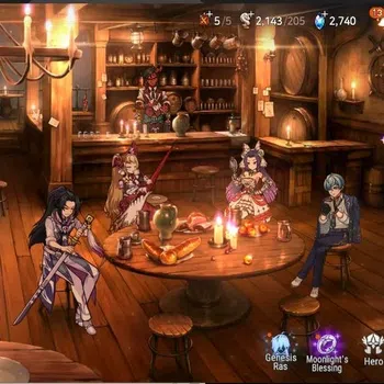 Epic Seven Limited Hero GLOBAL Unverif|New Era|4 ML{NM Luna,S Taeyou,BHway image 1