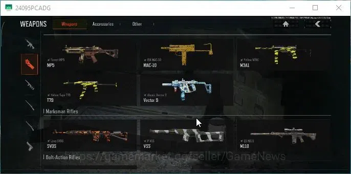 Arena Breakout Accounts High-End MOBILE|Lv30 |SV 22,2M|CV 12M|3 Set|RS AKM,Graffiti AK-102,ET AK-74N,QS AKS-74U,Maelstrom 6