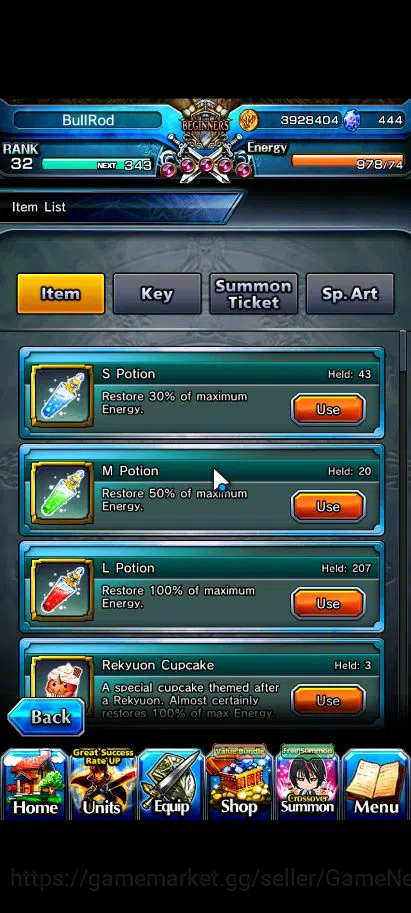 Grand Summoners Accounts Global |Rank 32|444 CC|11 Ascend+3 TW|[Inumuta,S M image 12