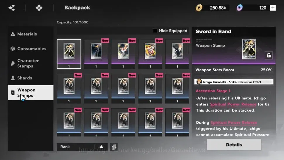BLEACH: Soul Resonance Accounts A PLUS EU |Fresh Starter LV 3|2 SSR Sosuke Aizen, image 10