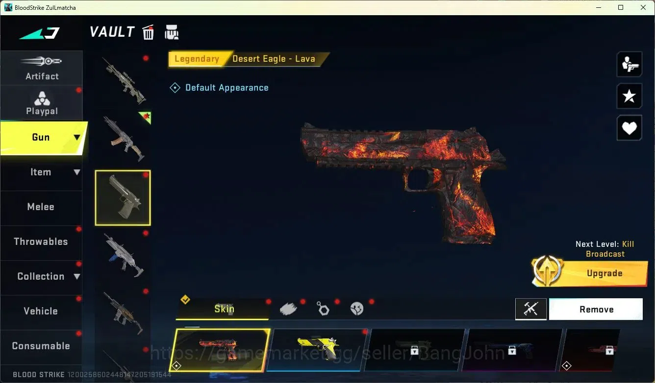 Blood Strike Accounts ASIA | 2 AOT: FAL,KAG-6 | 1 ULTRA: INP-9 | 8 LEGEN image 12