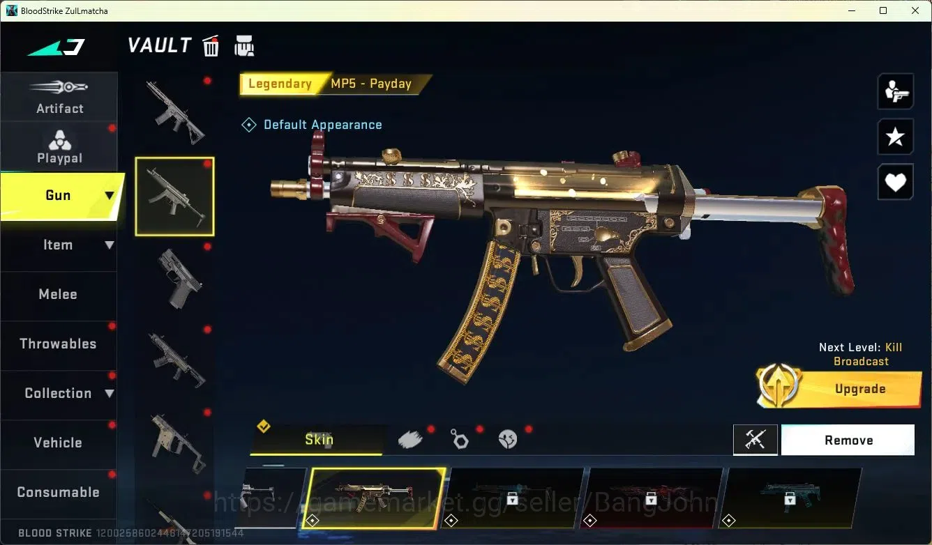 Blood Strike Accounts ASIA | 2 AOT: FAL,KAG-6 | 1 ULTRA: INP-9 | 8 LEGEN image 15