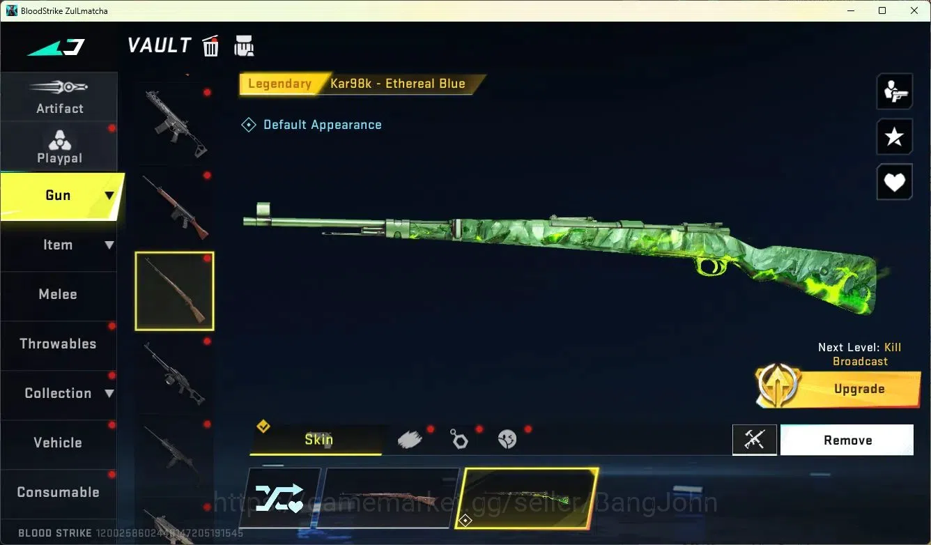 Blood Strike Accounts ASIA | 2 AOT: FAL,KAG-6 | 1 ULTRA: INP-9 | 8 LEGEN image 6