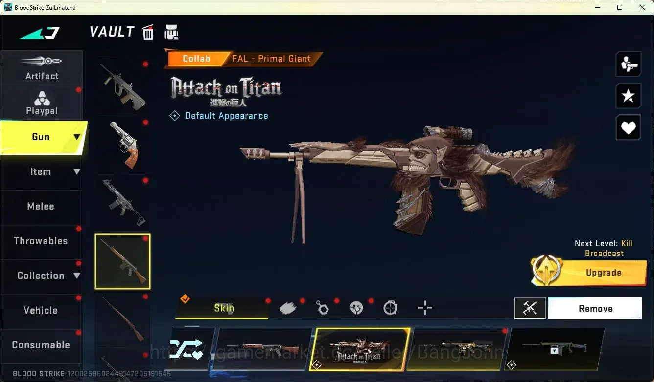 Blood Strike Accounts ASIA | 2 AOT: FAL,KAG-6 | 1 ULTRA: INP-9 | 8 LEGEN image 7