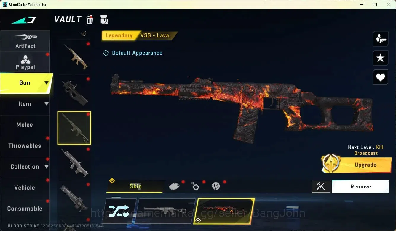 Blood Strike Accounts ASIA | 2 AOT: FAL,KAG-6 | 1 ULTRA: INP-9 | 8 LEGEN image 8
