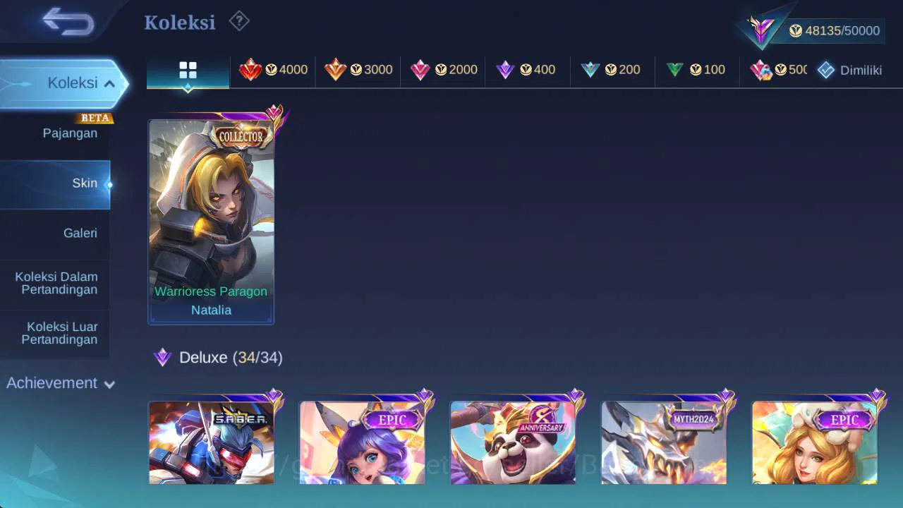 Mobile Legends: Bang Bang Accounts Global|Hero 103,Skin 195,rising loli,venom GS,Vale image 16