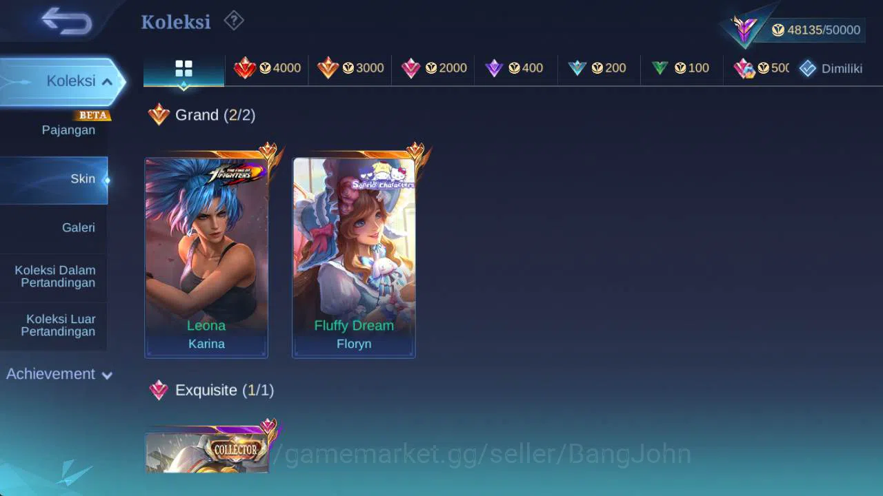 Mobile Legends: Bang Bang Accounts Global|Hero 103,Skin 195,rising loli,venom GS,Vale image 17