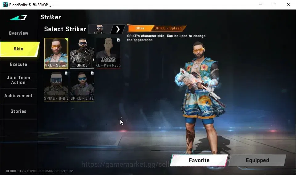 Blood Strike Accounts ASIA|ETERNAL DEagle-Scorpius|Collab 7DS[M700,AK47, image 12