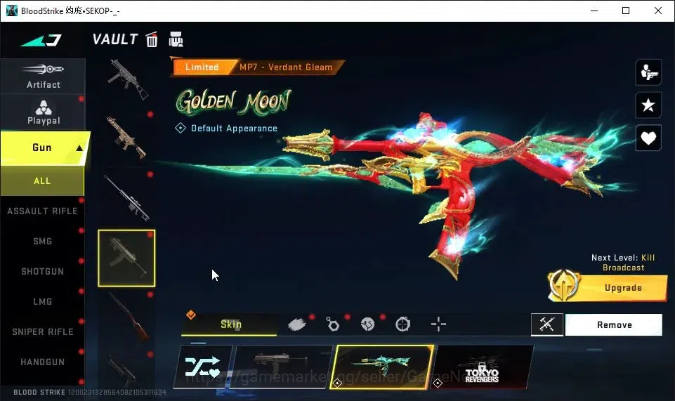 Blood Strike Accounts ASIA|ETERNAL DEagle-Scorpius|Collab 7DS[M700,AK47, image 15