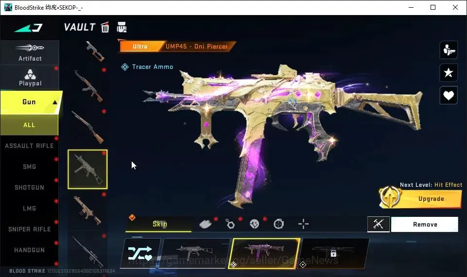Blood Strike Accounts ASIA|ETERNAL DEagle-Scorpius|Collab 7DS[M700,AK47, image 16