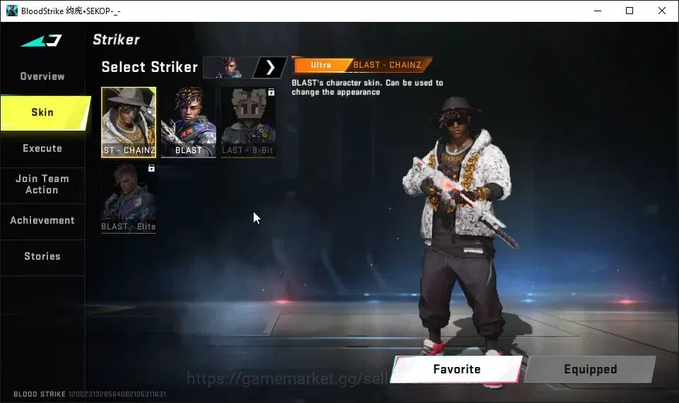 Blood Strike Accounts ASIA|ETERNAL DEagle-Scorpius|Collab 7DS[M700,AK47, image 3
