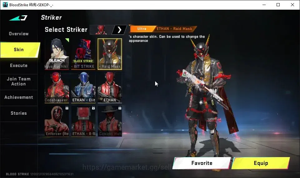 Blood Strike Accounts ASIA|ETERNAL DEagle-Scorpius|Collab 7DS[M700,AK47, image 6
