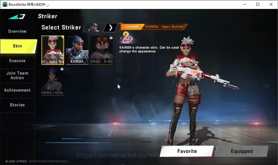 Blood Strike Accounts ASIA|ETERNAL DEagle-Scorpius|Collab 7DS[M700,AK47, image 9