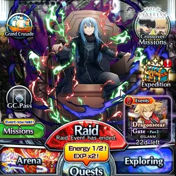 Grand Summoners Accounts End-Game GlobalRank 113|2 Sp Art|26 Ascend 10 TW|(Okarun,Chloe,Sung