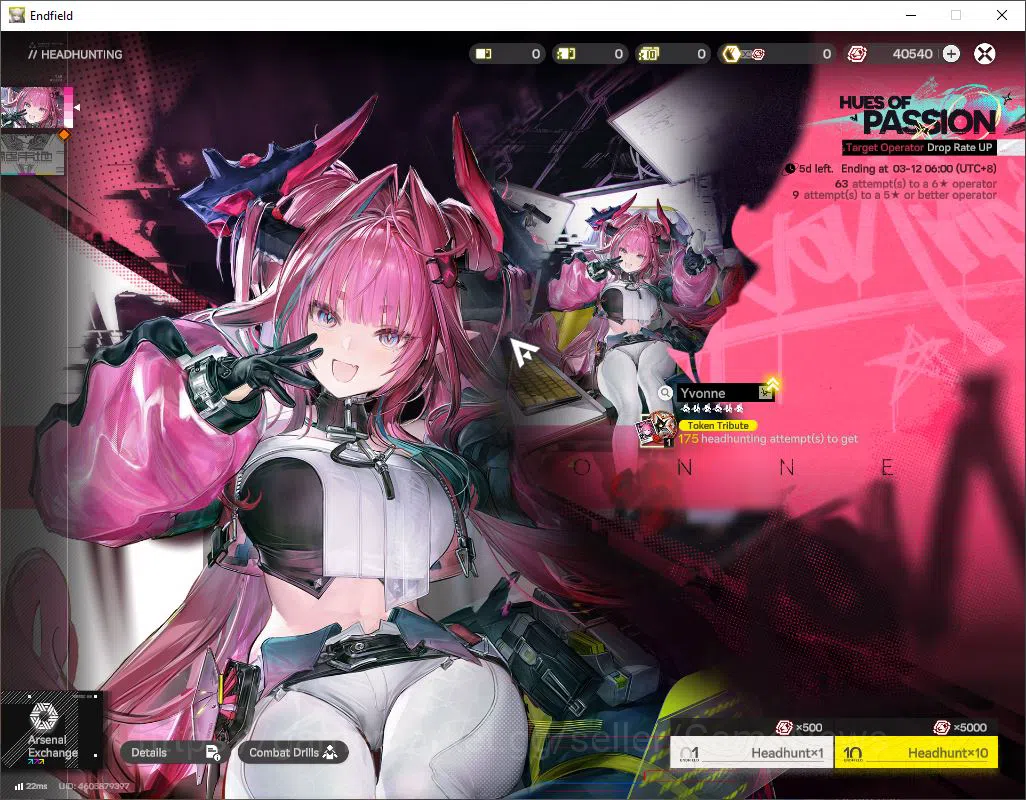Arknights: Endfield Accounts Asia Lv 50|4 SSR [(Yvonne,Arbelia)+Sign,Pogranichn image 14
