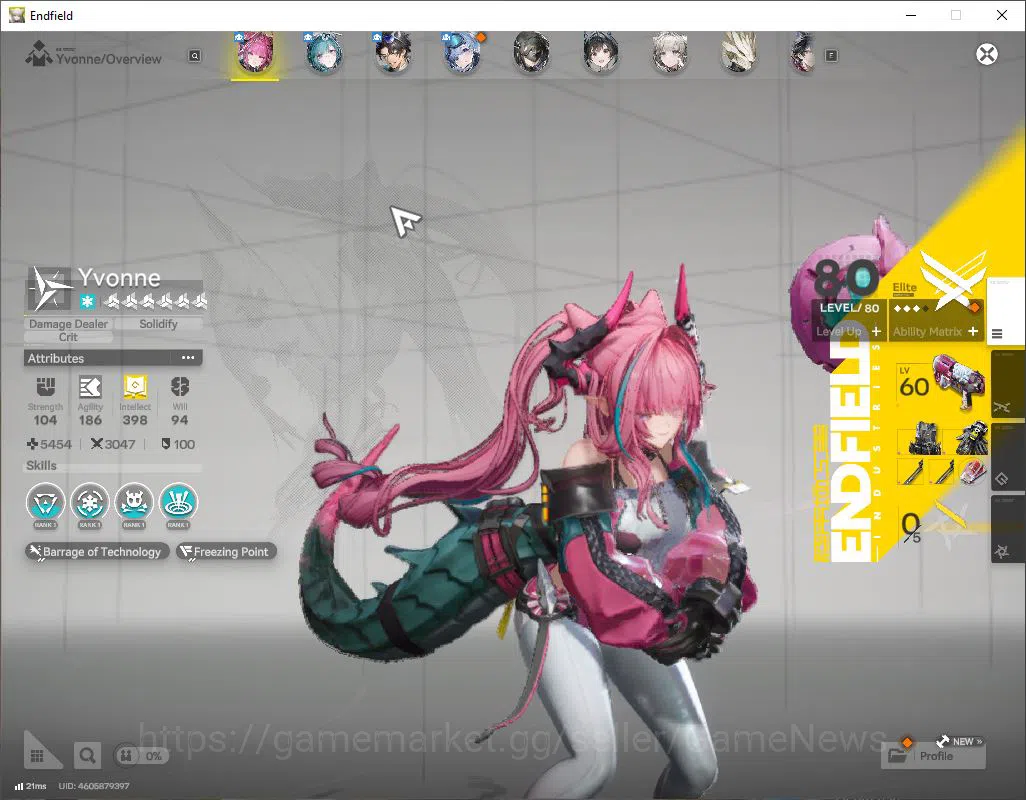 Arknights: Endfield Accounts Asia Lv 50|4 SSR [(Yvonne,Arbelia)+Sign,Pogranichn image 2