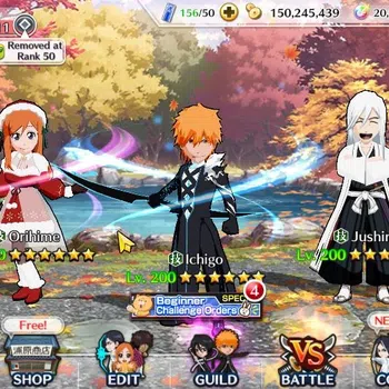 Bleach: Brave Souls Accounts High-End [GLOBAL]20K Orb|LV200(Ichigo Renewed,Jushiro Kido,Orihime