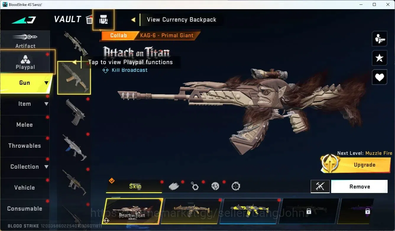 Blood Strike Accounts ASIA | 3 ULTRA STRIKER: VOLT, BLAST, ZERO|MCX EVA- image 10