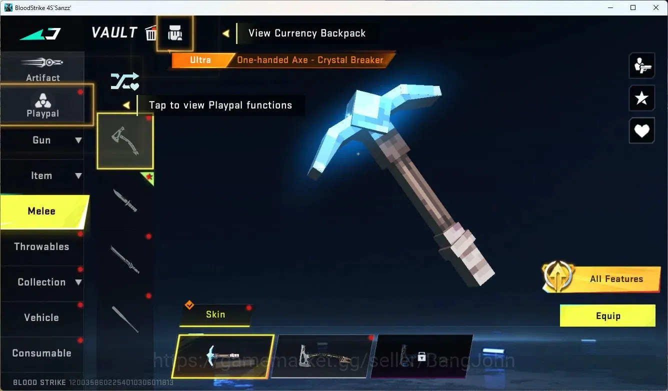Blood Strike Accounts ASIA | 3 ULTRA STRIKER: VOLT, BLAST, ZERO|MCX EVA- image 6