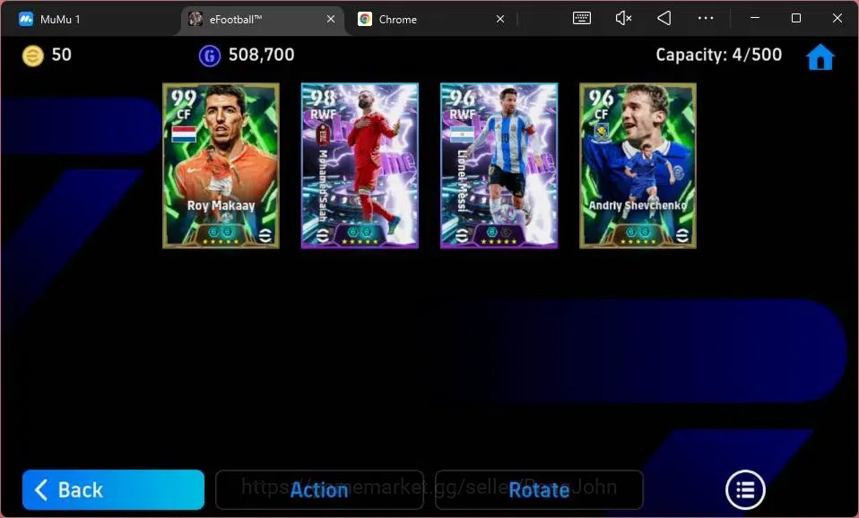 eFootball Accounts Android|PW 3043|Epic Makaay,Shevchenko|Salah SHW|M image 3
